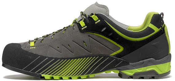 Ботинки мужские Asolo Freney Guida GV MM Graphite/Green Lime - Фото 4 большая