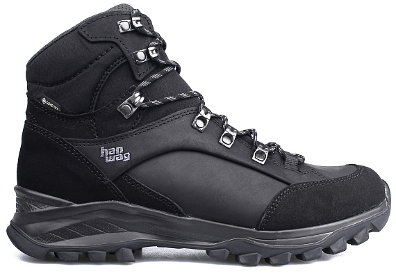 Ботинки мужские Hanwag Banks Gtx Black/Asphalt - Фото 1 большая