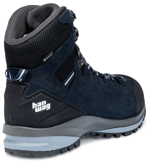 Ботинки мужские Hanwag Makra Trek SF Extra Gtx Navy/Asphalt - Фото 4 большая