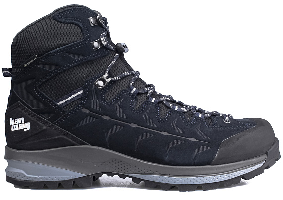Ботинки мужские Hanwag Makra Trek SF Extra Gtx Navy/Asphalt - Фото 1 большая