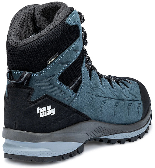 Ботинки мужские Hanwag Makra Trek SF Extra Gtx Steel/Light Grey - Фото 2 большая