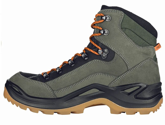 Ботинки мужские Lowa Renegade Gtx Mid Forest/Orange - Фото 2 большая