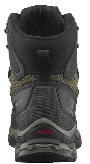 Ботинки мужские Salomon Quest 4 Gtx Olive Night/Peat/Safari - Фото 3 большая