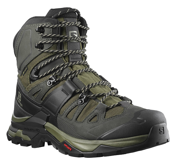 Ботинки мужские Salomon Quest 4 Gtx Olive Night/Peat/Safari - Фото 4 большая