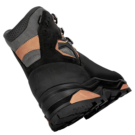 Ботинки мужские Lowa Camino Evo Gtx Black/Orange - Фото 4 большая