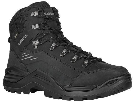 Ботинки мужские Lowa Renegade Evo Gtx Mid Tiefschwarz - Фото 3 большая