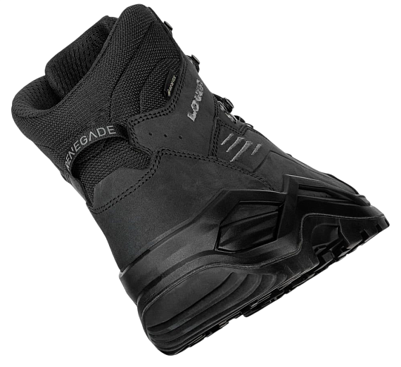 Ботинки мужские Lowa Renegade Evo Gtx Mid Tiefschwarz - Фото 6 большая