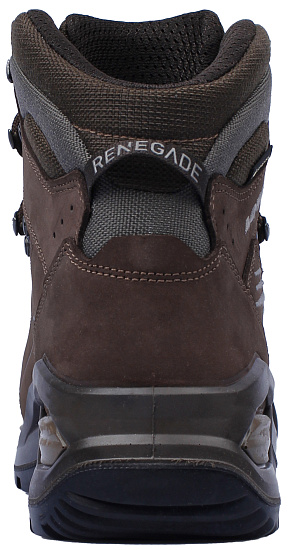 Ботинки мужские Lowa Renegade Evo Gtx Wide Mid Espresso/Seegras - Фото 3 большая