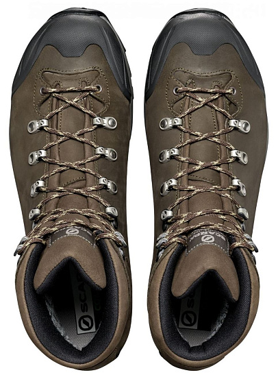 Ботинки мужские Scarpa Kailash Plus GTX Dark Coffee - Фото 3 большая