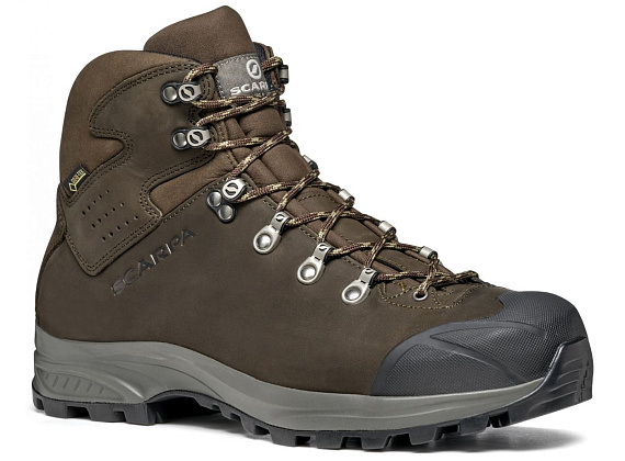 Ботинки мужские Scarpa Kailash Plus GTX Dark Coffee - Фото 6 большая