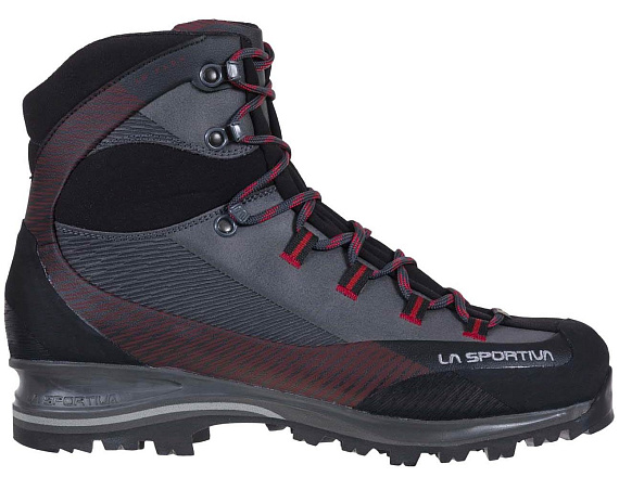 Ботинки мужские La Sportiva Trango Trk Leather GTX Carbon/Chili - Фото 2 большая