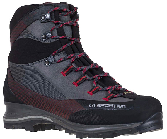 Ботинки мужские La Sportiva Trango Trk Leather GTX Carbon/Chili - Фото 3 большая