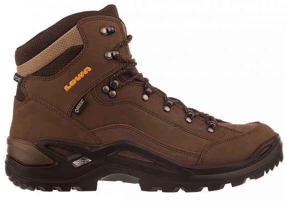 Ботинки мужские Lowa Renegade Gtx Mid Seppia/Nero - Фото 1 большая
