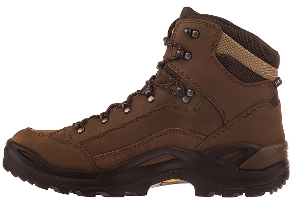 Ботинки мужские Lowa Renegade Gtx Mid Seppia/Nero - Фото 2 большая