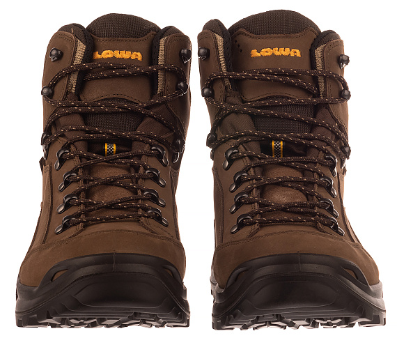 Ботинки мужские Lowa Renegade Gtx Mid Seppia/Nero - Фото 4 большая