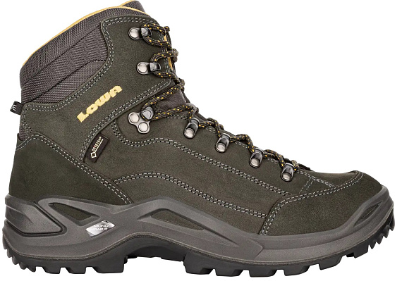Ботинки мужские Lowa Renegade Gtx Mid Antracite/Senape - Фото 2 большая