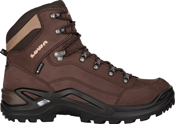 Ботинки мужские Lowa Renegade Gtx Mid Espresso - Фото 2 большая