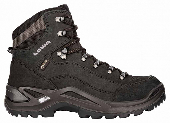 Ботинки мужские Lowa Renegade Gtx Mid Deep Black - Фото 1 большая
