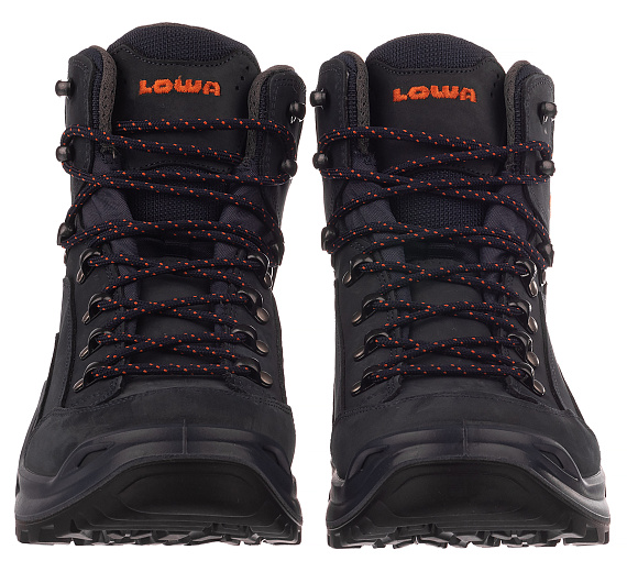 Ботинки мужские Lowa Renegade Gtx Mid Navy/Arancio - Фото 4 большая