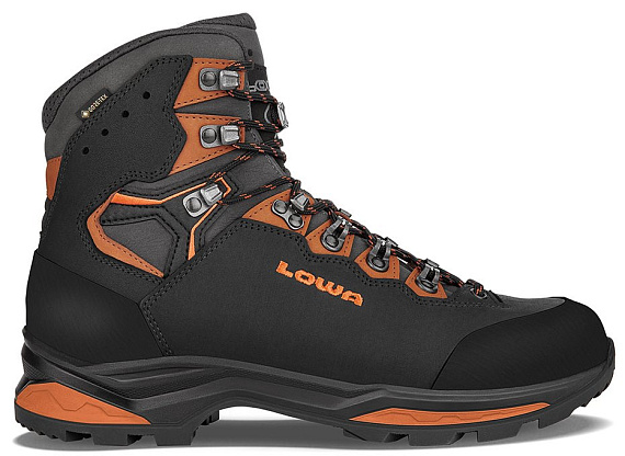 Ботинки мужские Lowa Camino Evo Gtx Black/Orange - Фото 2 большая
