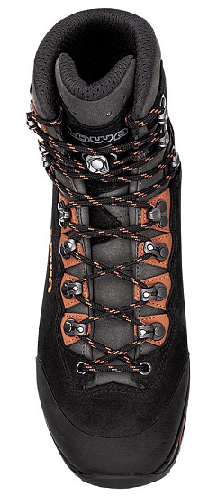 Ботинки мужские Lowa Camino Evo Gtx Black/Orange - Фото 5 большая