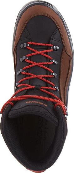 Ботинки мужские Lowa Renegade Gtx Mid Mahagony/Red - Фото 6 большая