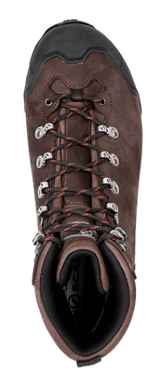 Ботинки мужские Scarpa Zg Pro Gtx Dark Coffee/Rust - Фото 3 большая