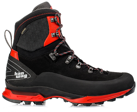 Ботинки мужские Hanwag Alverstone II GTX Black/Red - Фото 1 большая