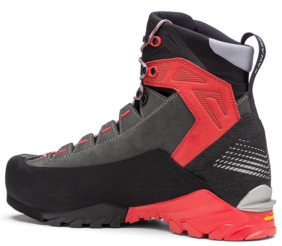 Ботинки мужские Kayland Stellar Nubuck Gtx Grey/Red - Фото 2 большая