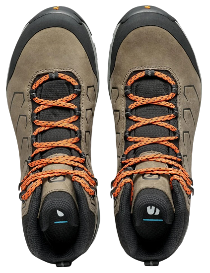 Ботинки мужские Scarpa Moraine Mid Pro Gtx Fossil Brown - Фото 6 большая