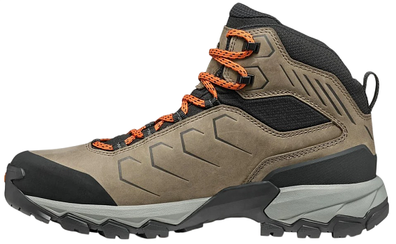 Ботинки мужские Scarpa Moraine Mid Pro Gtx Fossil Brown - Фото 3 большая