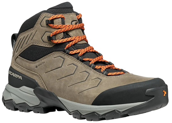 Ботинки мужские Scarpa Moraine Mid Pro Gtx Fossil Brown - Фото 2 большая