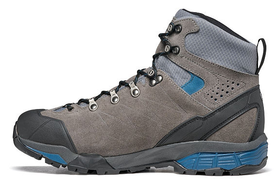 Ботинки мужские Scarpa Zg Trek Gtx Titanium-Lake Blue - Фото 6 большая
