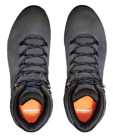 Ботинки мужские Mammut Mercury IV Mid Gtx Dark Titanium/Black - Фото 2 большая