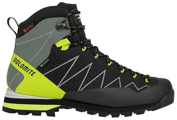 Ботинки Dolomite Crodarossa Pro Gtx 2.0 Silver Green/Lime Green - Фото 1 большая