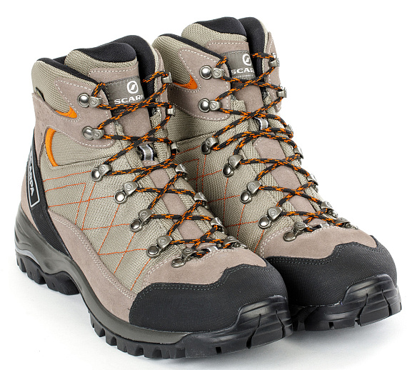 Ботинки мужские Scarpa Nangpa-La Quartz-Papaya - Фото 2 большая