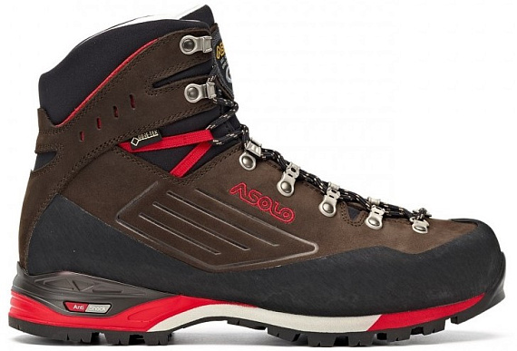 Ботинки мужские Asolo Backpacking Superior GV Dark Brown/Red - Фото 2 большая