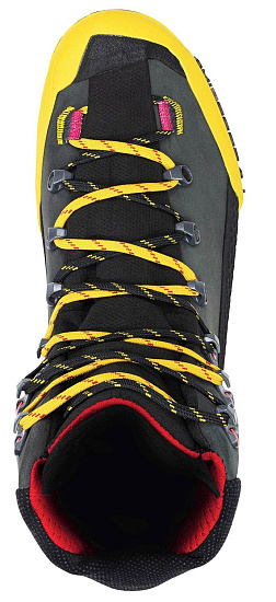 Ботинки La Sportiva Aequilibrium LT GTX Black/Yellow - Фото 5 большая