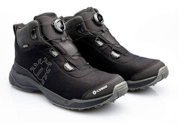 Кроссовки мужские Icebug Detour RB9X GTX Carbon/Black - Фото 7 большая