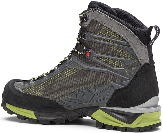 Ботинки мужские Kayland Rocket Gtx Olive Lime - Фото 3 большая