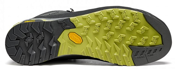 Ботинки мужские Asolo Eldo Mid Lth GV MM Graphite/Green Oasis - Фото 6 большая