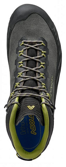 Ботинки мужские Asolo Eldo Mid Lth GV MM Graphite/Green Oasis - Фото 7 большая
