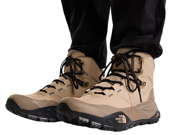 Ботинки мужские The North Face Offtrail Hike Mid Gtx Mushroom Grey/Mocha Brown - Фото 3 большая