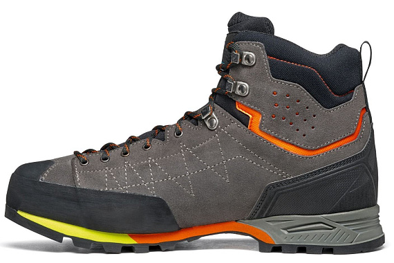 Ботинки мужские Scarpa Zodiac Plus Gtx Shark/Orange - Фото 4 большая