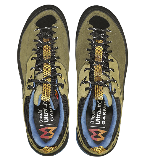 Ботинки мужские Garmont Dragontail Tech Gtx Olive Green/Blue - Фото 5 большая