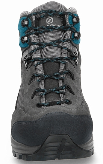 Ботинки мужские Scarpa Kailash Lite GTX Gray/Shark/Lake Blue - Фото 5 большая