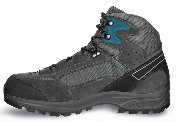 Ботинки мужские Scarpa Kailash Lite GTX Gray/Shark/Lake Blue - Фото 6 большая