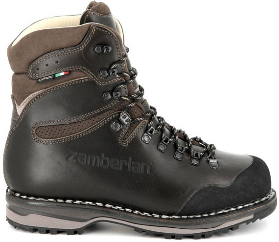 Ботинки мужские Zamberlan 1030 Sella NW Gtx RR Waxed Dk Brown - Фото 1 большая