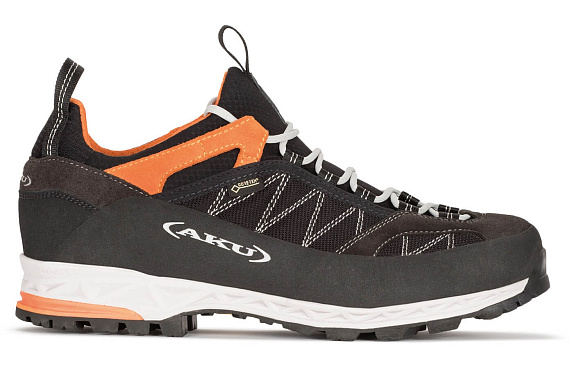 Ботинки мужские AKU Tengu Low Gtx Black/Orange - Фото 2 большая