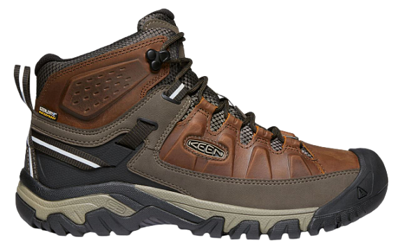 Ботинки мужские Keen Targhee III Mid WP Chestnut/Mulch - Фото 2 большая